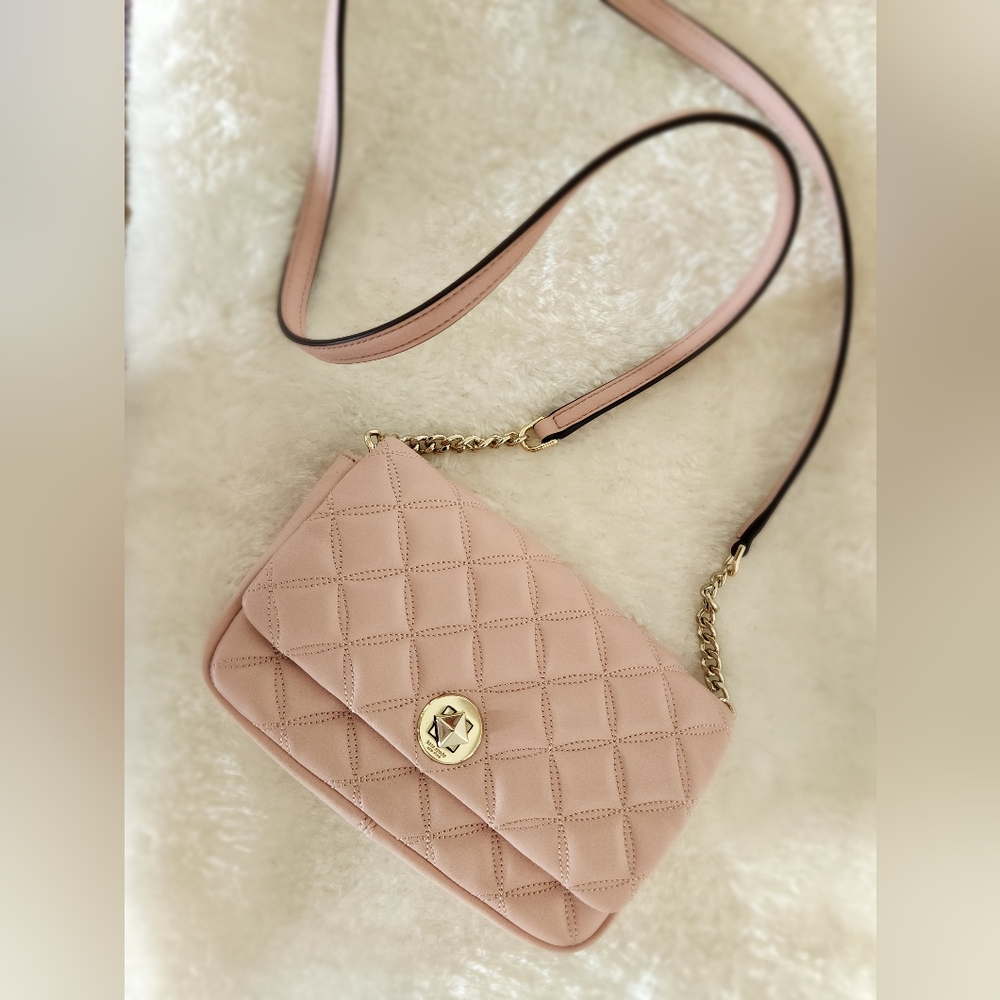Kate Spade Natalia Turnlock Crossbody Pink
